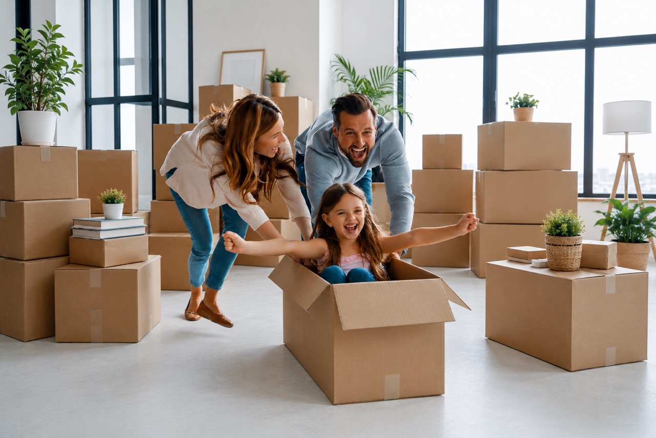 Pack & Go Studio team supporting a carefully planned move